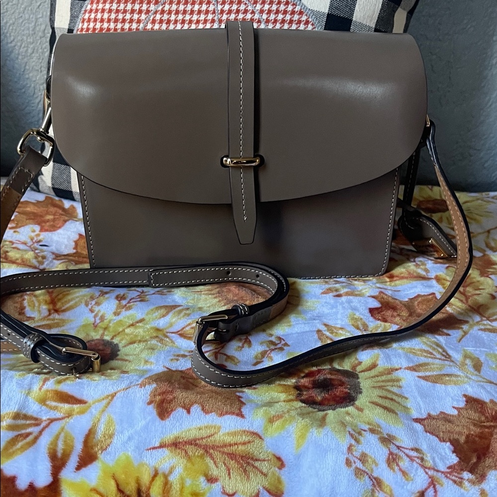 Dooney & Bourke Taupe Crossbody Bag